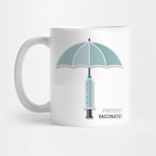 Dramabite Vaccinate! protect vaccination medicine nurse Mug